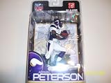 McFarlane Toys NFL Sports Picks Series 24 Action Figure Adrian Peterson (Minnesota Vikings) White Jersey Bronze Collector Level Chase