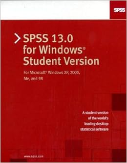 SPSS 13.0 for Windows Student Version: SPS