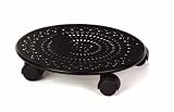 Hayes 15228 Garden Lace Plant Caddy, Black