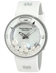 TechnoMarine Unisex 813002 AquaSphere Crystal Authentic Pearls Dial Watch Set