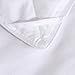 puredown Lightweight Goose Down Quilted Comforter, 100% Cotton Fabric Cover, Duvet Insert with Corner Tabs, King Size, White