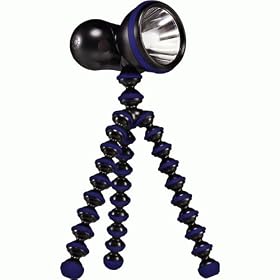 Joby Gorillatorch Blue Adjustable And Flexible Tripod Flashlight
