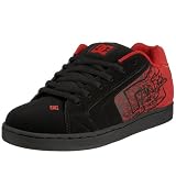 DC Mens Net SE Skateboarding Shoe Black/True Red D0302297 9 UK