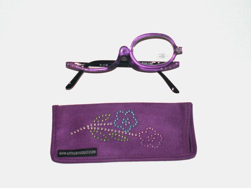 Best Price MAGNIFYING EYE MAKE-UP EYEGLASSES FLIP MAGNIFY CONTACT LENS
