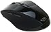 ShhhMouse Wireless 5-Button Optical Mouse with 1000, 1200 and 1600 DPI Switch - Black
