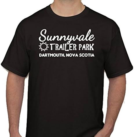 Sunnyvale Trailer Park Men's T-shirt (XL, Black)