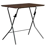 ルネセイコウ スタンドタッチテーブル SB-755TD ダークブラウン/ダークブラウン