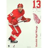 DETROIT RED WINGS PAVEL DATSYUK OFFICIAL WALL CAR DECAL SET (4)