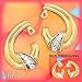 Jewelry : 14K Diamond "J" Earring Jackets