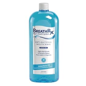 BreathRx Anti-Bacterial Mouth Rinse - 33.0 oz.