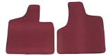 Premier 761044-73; Red Custom Cut Front Mats; 2 Piece Set