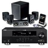 Yamaha RX-V465 Receiver, YDS11SL Dock & Paradigm Cinema 70 CT System (Bundle)