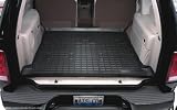 Weathertech Rubber Cargo Liners - Black, . Porsche Cayenne (Fit Notes: Cayenne, Touareg cargo liner ) 2003 - 2008