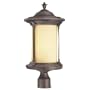 Thomas Lighting M565623 Fleur Lis Post Mount Light, Colonial