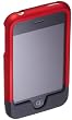 AmazonBasics Shell-Case for iPhone 3G, 3GS (Red/Black)