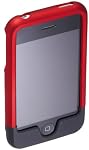 AmazonBasics Shell-Case for iPhone 3G, 3GS (Red/Black)