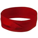 Flat Wrap Around Band - Red W12S18F