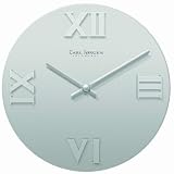 Infinity 12542 Carl Jorgen Raised Roman Numerals Metal Wall Clock by Infinity Instruments
