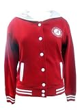 Alabama Crimson Tide Bama Ladies Button Up Hooded Jacket