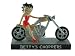 4.5" Biker Betty Resin Figure_s-1