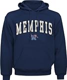 Memphis Tigers Royal Mascot One Tackle Twill Hooded Sweatshirt