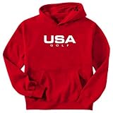 Sweatshirt Red  Usa Golf  Sports