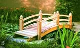 10' Garden Bridge - Six Post Multi-Rail