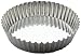 SCI Scandicrafts Fluted Deep Tart/Quiche Mold, Fixed Bottom 10.25-inch Diameter by 2-1/8-inch Deep