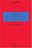 Revue Editions L'Harmattan  / Mémento des services publics urbains en France : Repères et chiffres-clefs