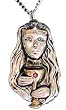 CHALICE of CHIA Priestess Huge GOTHIC Pendant Necklace