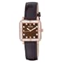 Bulova Women's 98R134 Brown Dial 24 Diamonds Strap Watch