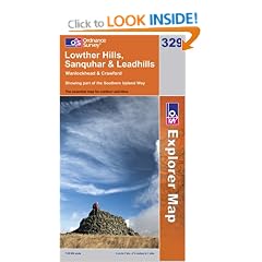 Lowther Hills, Sanquhar and Leadhills (OS Explorer Map Series)
