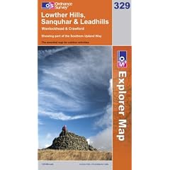 Lowther Hills, Sanquhar and Leadhills (OS Explorer Map Series) (OS Explorer Map Series)