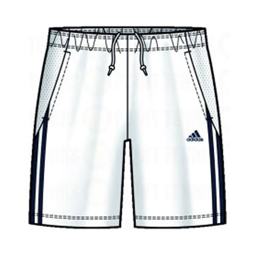 Adidas Response Controll Tennisshort weiß FS08 Hosen kurz