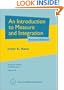 An Introduction to Measure and Integration (Graduate Studies in Mathematics)