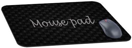 Standard Mouse Pads for Optical/ Trackball Mouse Thickness Mousepads with Cool Dark Background Pattern Abstract Anti-Slip in 260x210x3MM(10"X8")