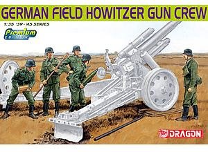 1/35 German Field Howitzer Crew (4)
