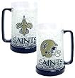New Orleans Saints Crystal Freezer Mug - Football Sports Merchandise