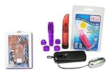 CalExotics X-10 Beads-Black Bundle - Adult Toy Sex Kit