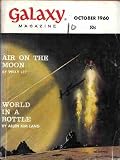 Galaxy Magazine, October 1960 with Hunter Saturn Cover