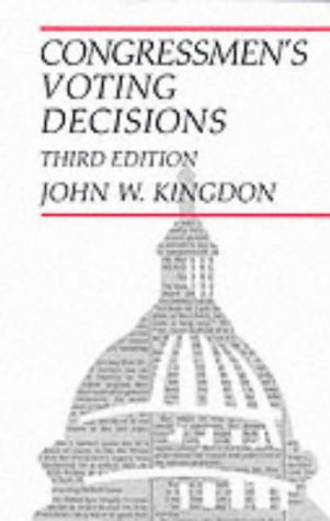 Congressmen's Voting Decisions