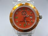 West Chester Watches Orange Acrylic Toy Style Watch