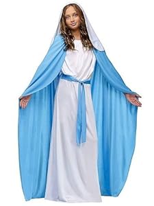 Girls Deluxe Virgin Mary Costume