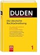 Duden 01. Die deutsche Rechtschreibung