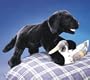Folkmanis Puppet Black Lab Puppy