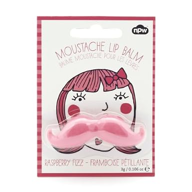 Moustache Lip Balm - Raspberry Fizz