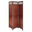 Winsome Wood 3-Panel Wood Folding Screen