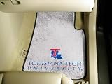 Louisiana Tech Bulldogs universal fit Carpet 2 Pc Car Floor Mat (Rug)