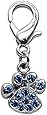 Mirage Pet Products Lobster Claw Paw Charm for Pets, Blue