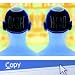 Back of Two Men's Heads with Mouse Icon on Copy Photographic Poster Print, 24x24